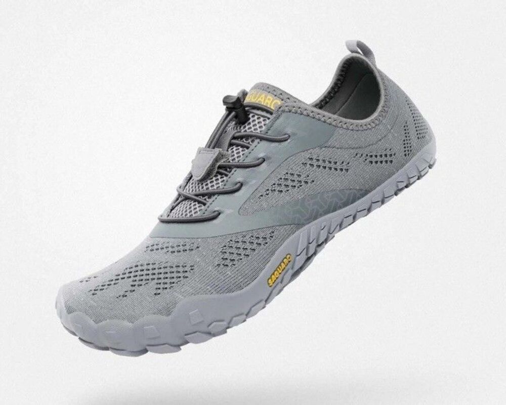 NEW Saguaro Smart Barefoot Minimalist Shoes Gray EU 42 W10.5-11/M8.5-9